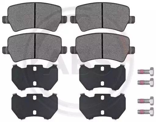 Колодки задні гальмівні Ford Galaxy/S-Max 06-15 (TRW), A.B.S. (37562)