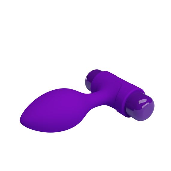 Анальна пробка - Pretty Love Vibra Butt Plug Purple | Зображення 4