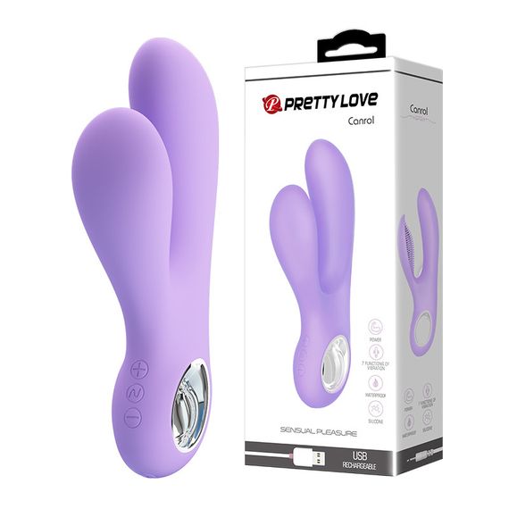 Вибратор PRETTY LOVE CANROL USB BLUE 7 function sexstyle