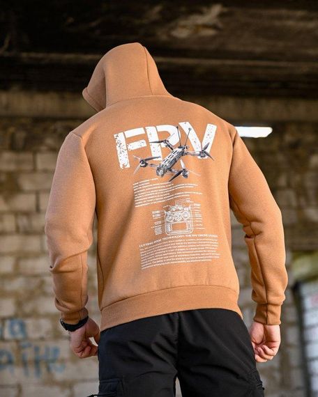 Милитари худи на флисе GENESIS  FPV койот ПП8082