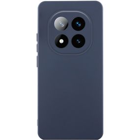 Чохол Silicone Cover Ummi Lakshmi Full Camera (AA) для Xiaomi Poco X7 Синій / Midnight Blue