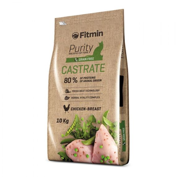 Fitmin cat Purity Castrate (для стерилізованих з курячою грудкою), 10 кг