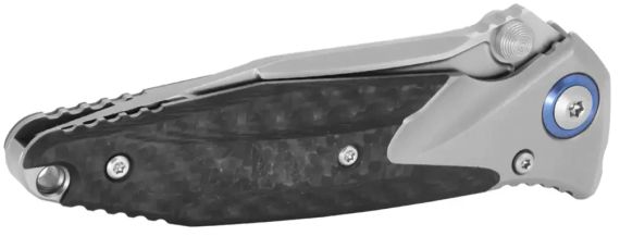 Ніж Microtech Socom Bravo Mini Drop Point Bead Blast Titanium CF | Зображення 2