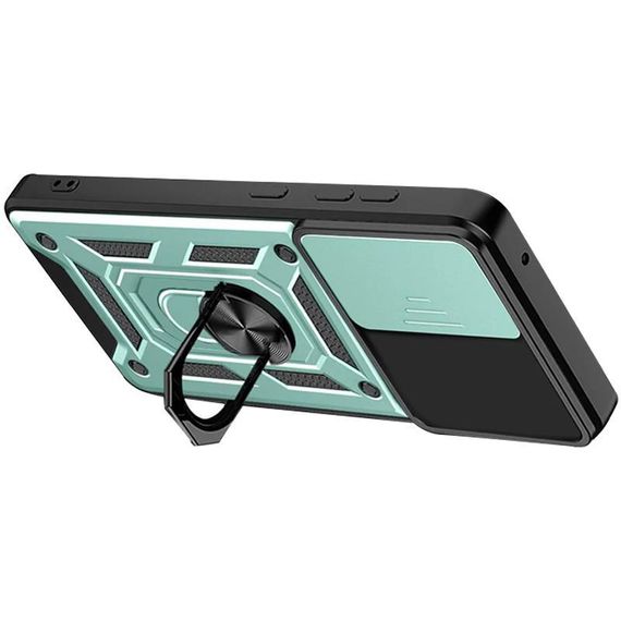 Чохол Ummi Camshield Serge Ring для Samsung Galaxy A34 5G Зелений | Зображення 1