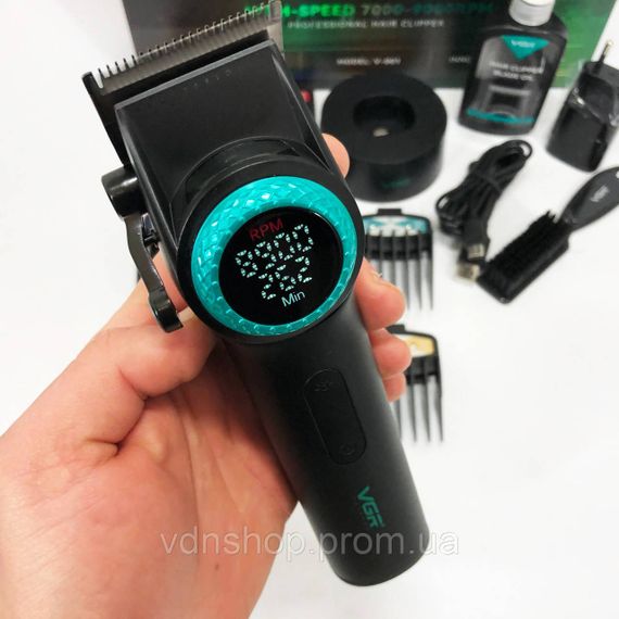 Електронна машинка для стрижки VGR V-001, Класна машинка для стрижки волосся Набір машинок WO-25 | Зображення 4