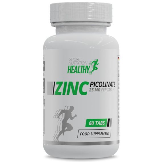 Микроэлемент Цинк для спорта MST Nutrition Healthy by MST Zinc Picolinate 60 Tabs