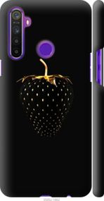 Чохол на Realme 5 Чорна полуниця "3585m-1862-24368"