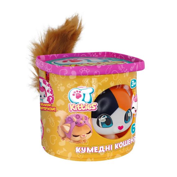 Детский игровой набор "Котенок Олли" QT Kitties 450001-1 фигурка, домик, аксессуары