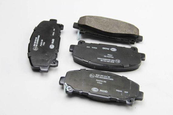 Колодки передні гальмівні Honda Accord VIII 08- (akebono), HELLA PAGID (8DB355013881) | Зображення 1