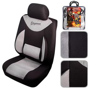 Чохли на сидіння MILEX Elegance/1 2пер+2задн+5підг/чорні