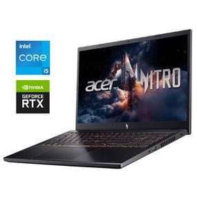 Ігровий ноутбук Acer Nitro V15 ANV15-52 / 15.6" (1920x1080) IPS / Intel Core i5-13420H (8 (12) ядер по 2.1 - 4.6 GHz) / 32 GB DDR4 / 512 GB SSD M.2 / nVidia GeForce RTX 5050, 8 GB GDDR7, 128-bit / WebCam / Win 11 Home б/в
