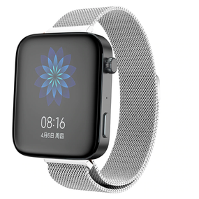 Миланский сетчатый ремешок Primolux для часов Xiaomi Mi Watch - Silver