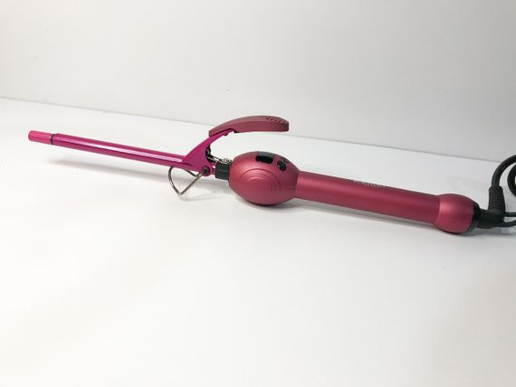 Тонка плойка для афро кучерів з затиском Kemei KM-1023 (діаметр 9мм) | Зображення 2