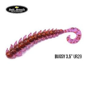 Приманка Bait Breath BUGSY 3,5" (8 шт.) (Ur29 Chameleon / red・seed)