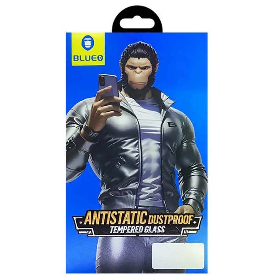 Захисне 2.5D скло Blueo Full Cover HD Clear для Apple iPhone 15 Pro (6.1") Прозрачное | Зображення 2