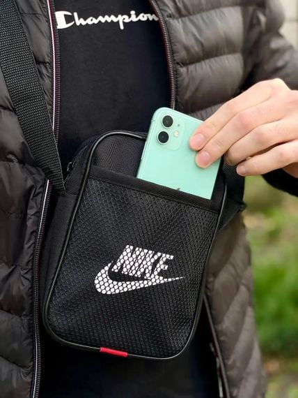 Барсетка чоловіча,компактна, вмістка, сумка через плече | Зображення 9