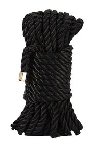 Мотузка для Шибарі Zalo Bondage Rope Чорна 10м