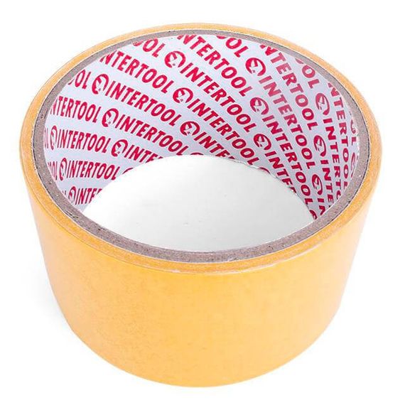 Скотч двосторонній 50 мм*5 м на поліпропіленовій основі INTERTOOL KT-09511 | Зображення 3