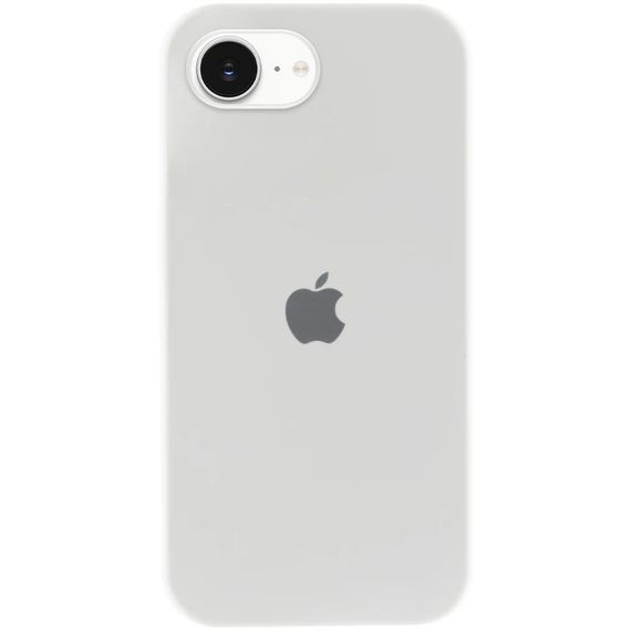 Чохол Silicone Case Full Protective (AA) для Apple iPhone 16e (6.1") Білий / White