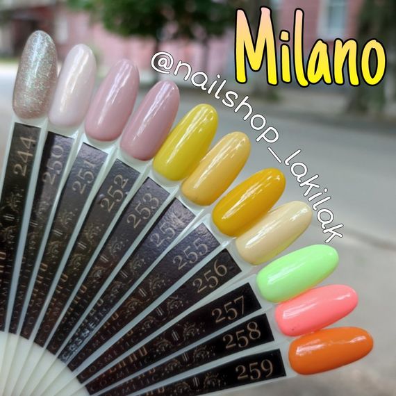 Гель-лак Milano 254 8мл | Зображення 3