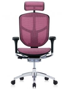 Кресло офисное Comfort Seating ENJOY Elite 2 (EJE2-AB-HAM-5D-L, СЕТКА T-168-B5 PINK)