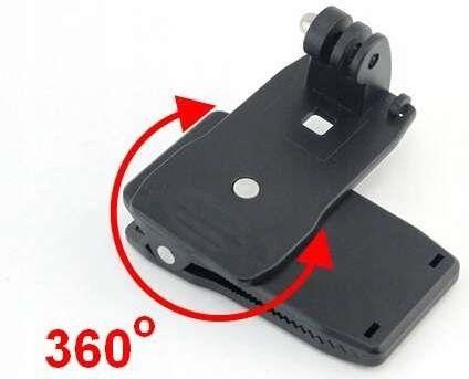 Прищепка держатель большая с поворотом 360° для GoPro Крепление для экшн камер (2493551119) | Зображення 2