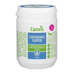 Вітаміни Canvit Chondro Super for dogs для здоров'я суглобів у собак 500 гр
