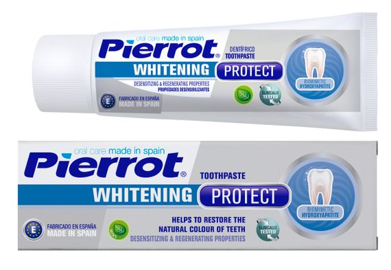 Зубна паста Pierrot Whitening Protect відбілюючий захист Ref.59 75 мл