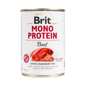 Вологий корм для собак Brit Care Dog Mono Protein Beef з яловичиною, 400 г