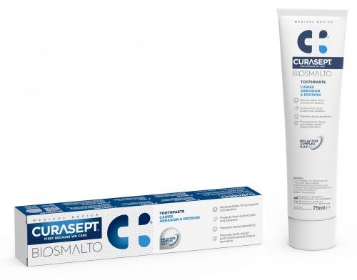 Зубна паста Curasept BIOSMALTO CARIES, ABRASION AND EROSION, 75мл