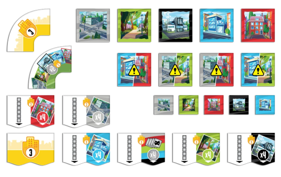 Настольная игра Город наперекосяк (Shake That City) укр. | Зображення 3