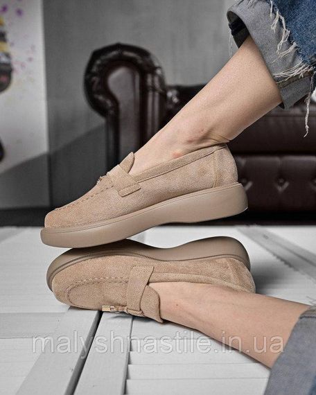 Женские лоферы seanly light beg ДЛ6448 | Зображення 5