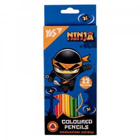 Набор цветных карандашей Yes Ninja 290703 12 цветов