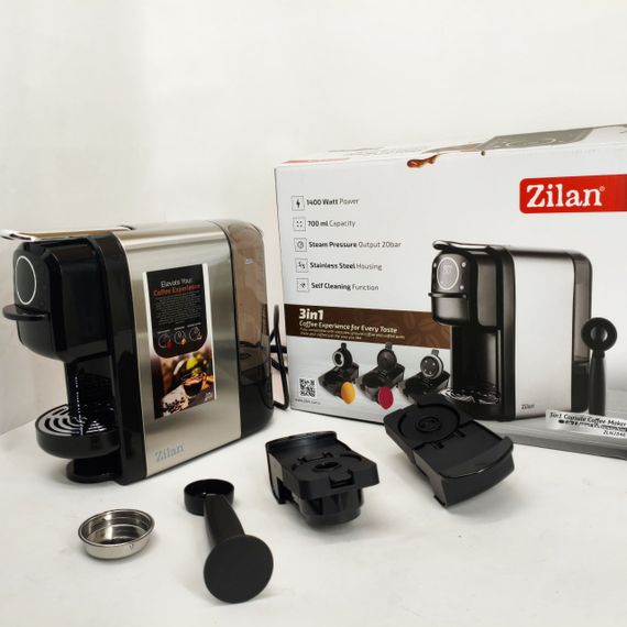Кавомашина капсульна Zilan ZLN2846 20 Bar 700мл 1400Вт сенсорна XS-91 | Зображення 9