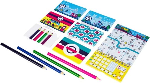 Настольная игра Следующая станция Лондон (Next Station: London) | Зображення 2