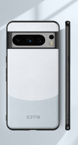 Google Pixel 7 чохол Leather білий