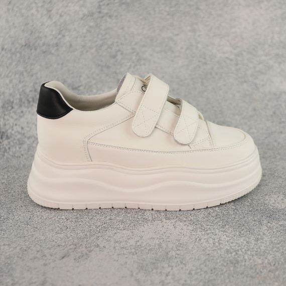 Кеди жіночі шкіряні 588418 Білі 36 37 38 39 40