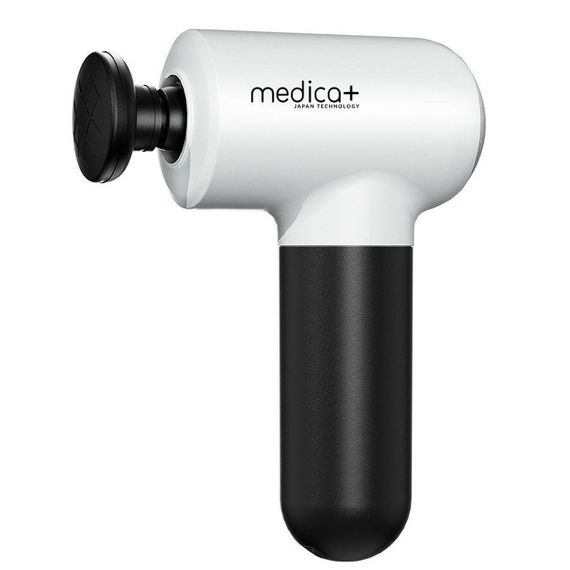 Перкуссионный ручной массажер для тела и мышц Medica+ MassHand Pro 4.0 white гарантия 1 год | Зображення 4