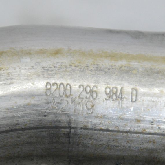 Патрубок інтеркулера 1.5 DCI Renault Clio III 2005-2012 Шланг трубка інтеркулера Рено Кліо 3 8200296984D | Зображення 2