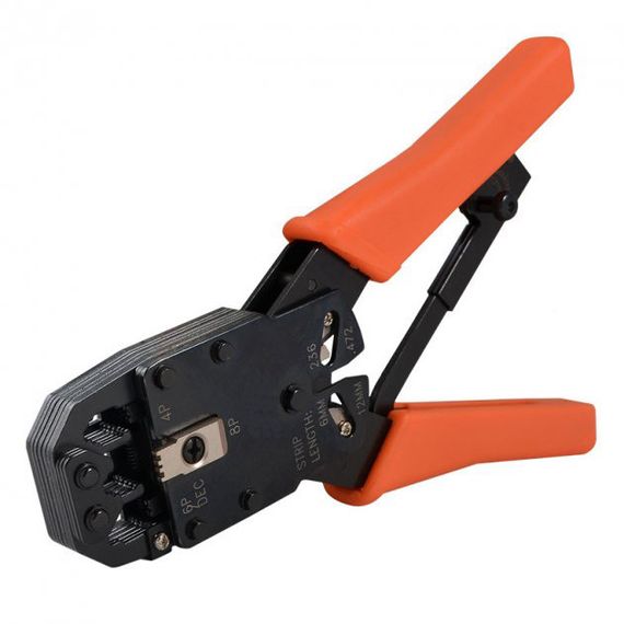 Клещи обжимные HT-2008R (8P8C/RJ-45. 6P6C/RJ-12. 6P4C/PJ-11 6P6C. 4P4C. 4P2C) Ny95502866 | Зображення 1