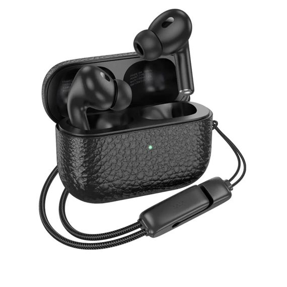 Навушники HOCO EQ9 Duke true wireless BT headset Black | Зображення 1
