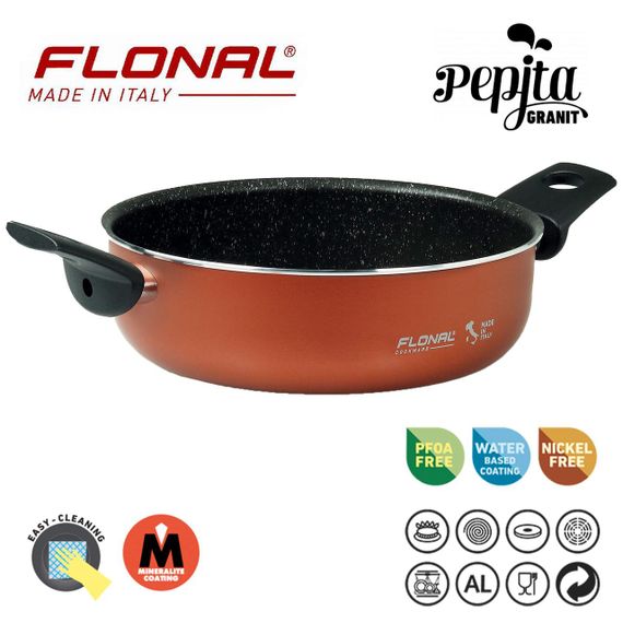 Сотейник Flonal Pepita Granit 28 см (PGFTE2850) | Зображення 1