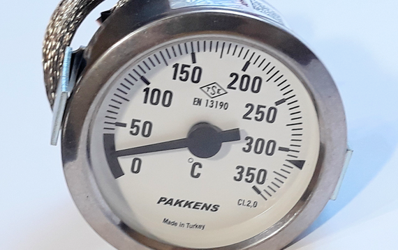 Капілярний Термометр D 60мм/350°С/ L-200см PAKKENS Туреччина | Зображення 2