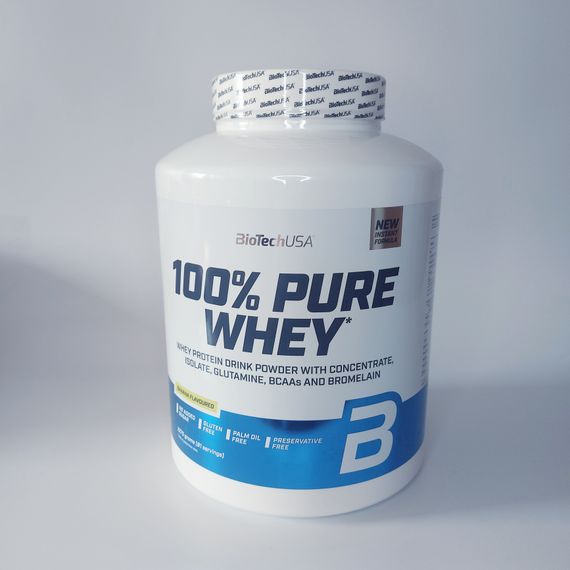 Сывороточный протеин 100% Pure Whey BioTechUSA 2270 грам | Зображення 1