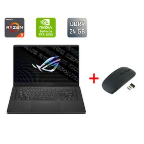 Ігровий ноутбук Asus ROG Zephyrus GA503Q / 15.6" (2560x1440) IPS / AMD Ryzen 9 5900HS (8 (16) ядер по 3.0 - 4.6 GHz) / 24 GB DDR4 / 1000 GB SSD / nVidia GeForce RTX 3070, 8 GB GDDR6, 256-bit / Windows 11 б/в + Подарунок Бездротова миша / USB