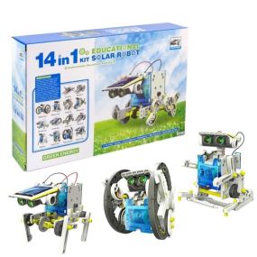 Конструктор робот Solar Robot 14в1, Конструктор 14в1 с солнечной панелью и моторчиком   скидка