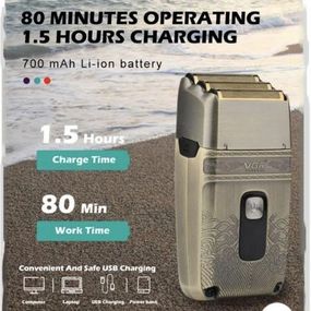 Машинка для стрижки бороди VGR V-335, Бритва для бороди, Бритва триммер NP-103 для бороди.