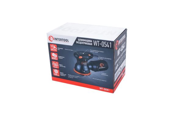 Эксцентриковая шлифмашина Intertool - 300 Вт Storm (WT-0541) | Зображення 3