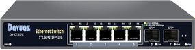 Davuaz 7-Port 2.5G Unmanaged Ethernet Switch Високошвидкісний мережевий комутатор