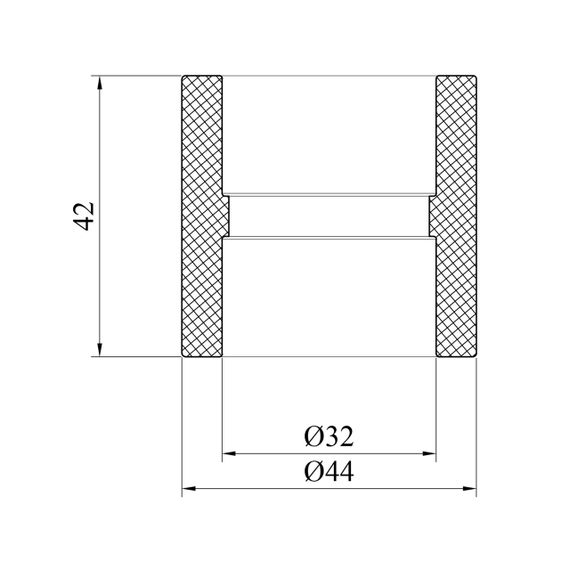 Муфта PPR GrandiTherm 32 мм | Зображення 1